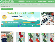 Tablet Screenshot of gocbeyeu.com
